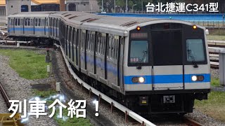 【最稀少的捷運車型】台北捷運C341型 列車介紹！｜匿銘とくメイ(建銘捷運迷)