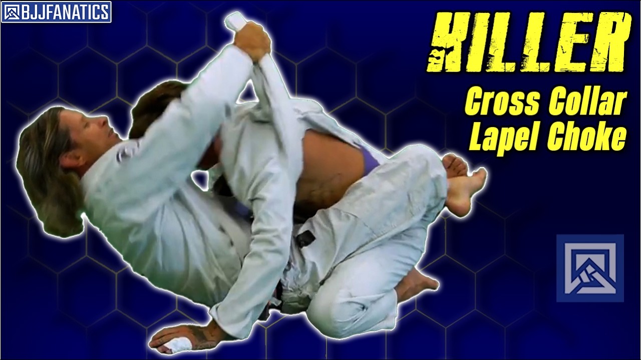 Супер тугой удушающий прием с перекрестным воротником от Джоэла Тюдора