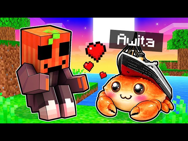Me Hice pasar por BEBÉ CRABTANIC para Trollear a Mis Amigos en Minecraft 