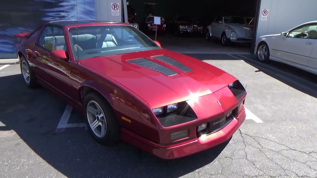 1988 Chevrolet Z28 test drive at Laguna Classic Cars, Laguna Beach, Ca