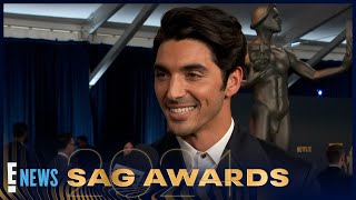 Taylor Zakhar Perez REVEALS the Status of a ‘Red White and Royal Blue’ Sequel! | 2024 SAG Awards