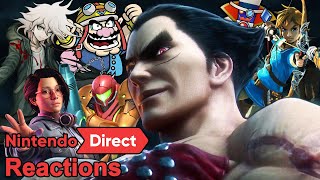 KAZUYA IN SMASH, NEW METROID, AND KOMAEDA!? - Nintendo Direct: E3 2021 Reaction Highlights