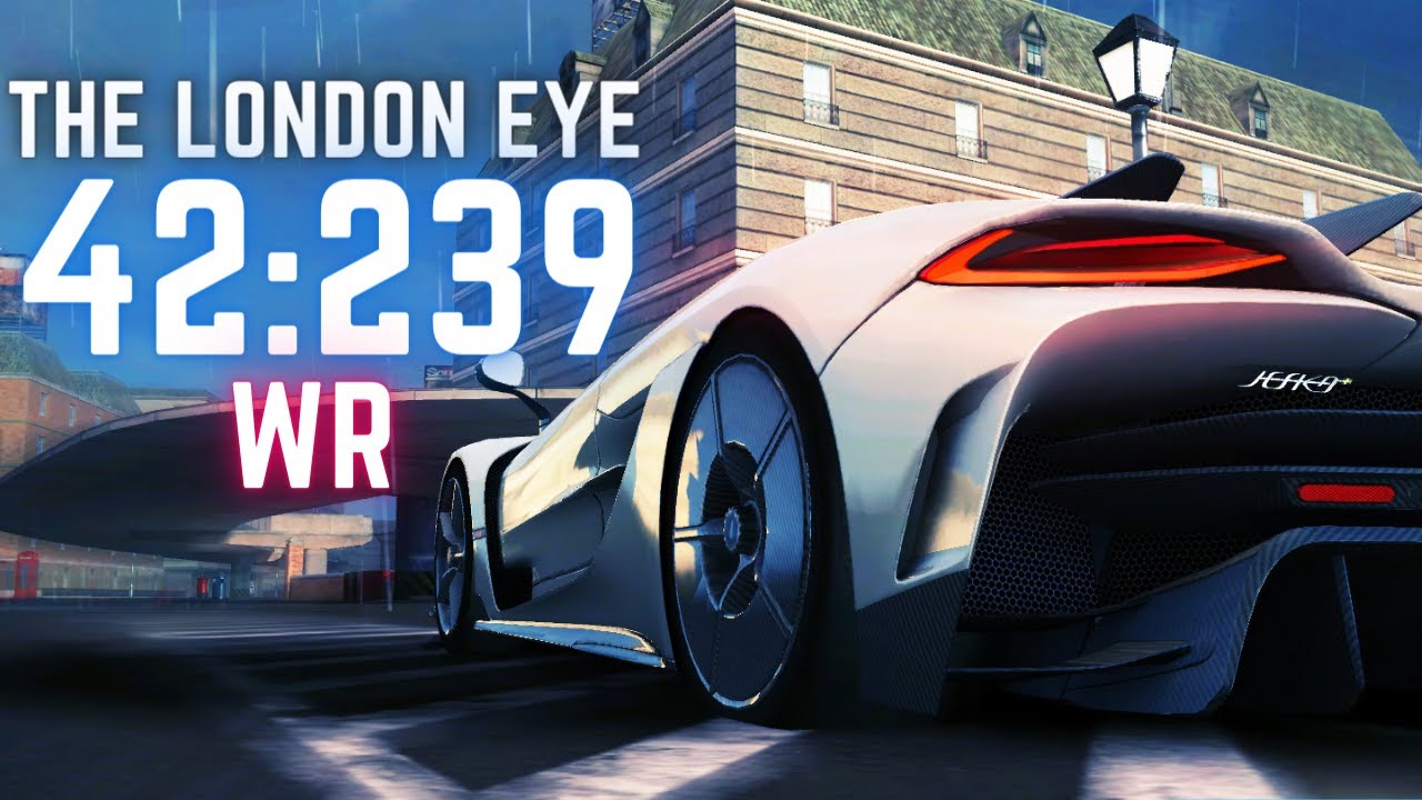 Asphalt 8 | Koenigsegg Jesko Absolut – The London Eye [00:42.239] (FWR) | by @PhuongIsHere574