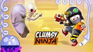Clumsy Ninja - Halloween Ghost Catcher Extraordinaire screenshot 5