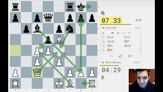 Beating lower rated players in slow games | Twitch Stream #4