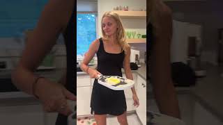 Pickleball players at home