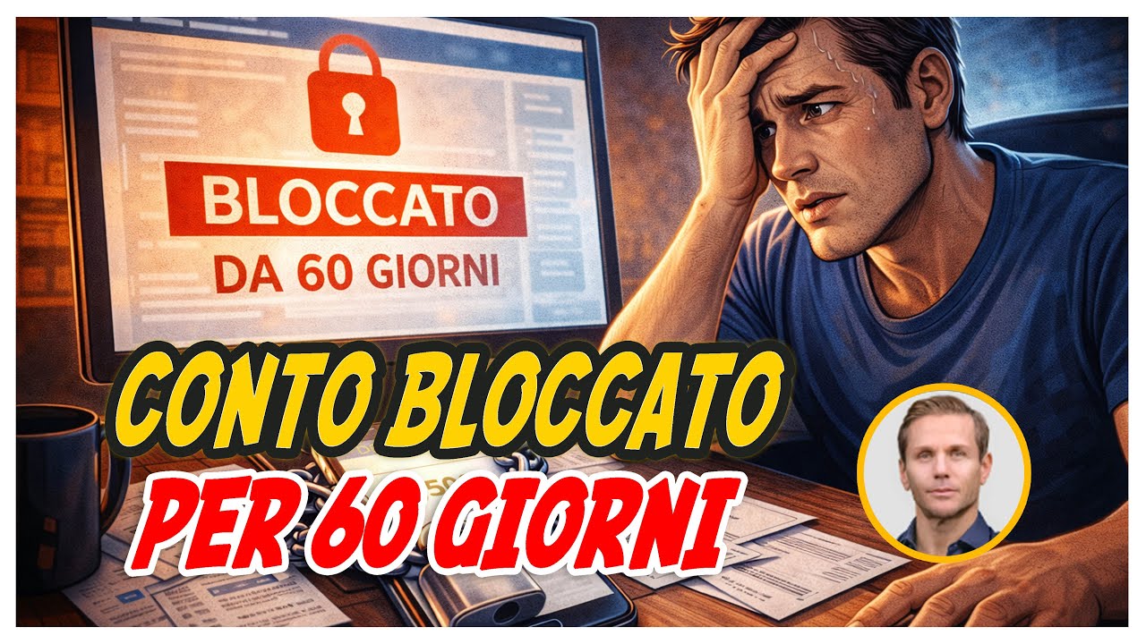 DEBITI fiscali: CONTO bloccato per 60 giorni | Avv. Angelo Greco