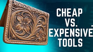 Comparing Cheap $25 Amazon Leather Stamping tools VS. Expensive $500 Leather Stamping Tools