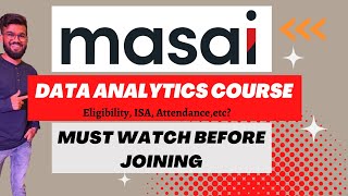 Masai School Data Analytics Course | Must Watch Before Joining | Best Pay after Placement Program?