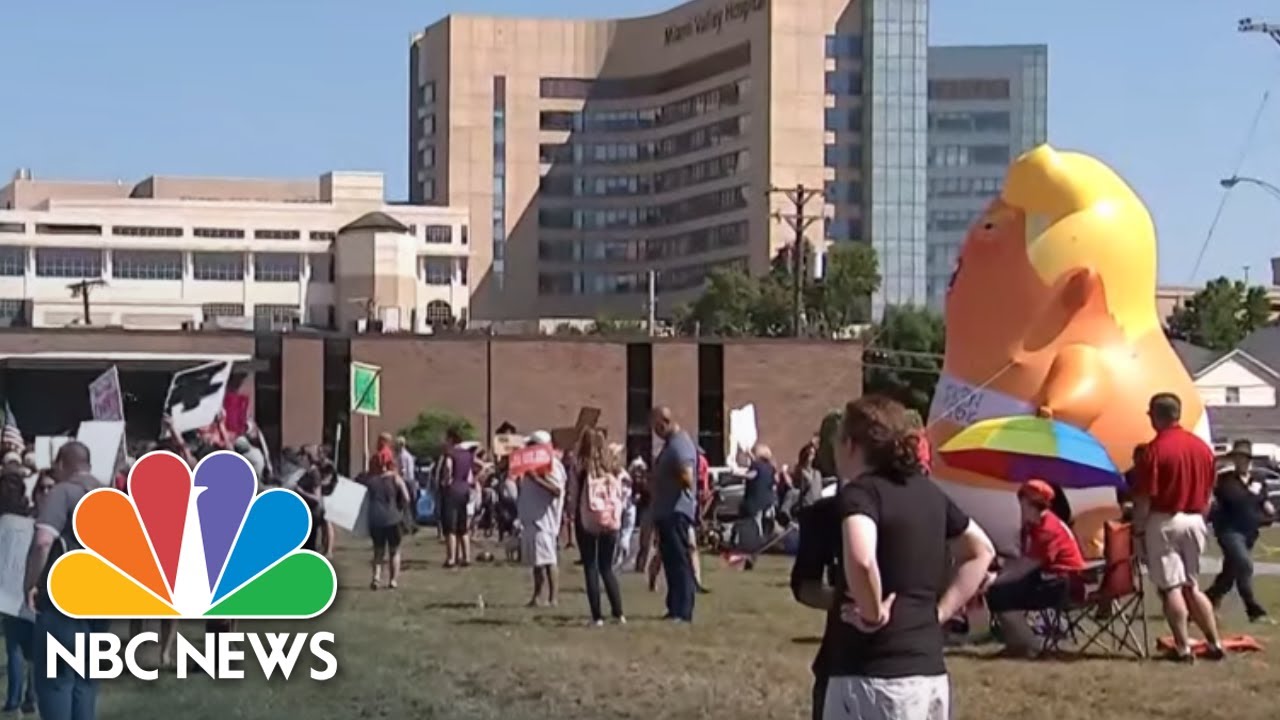 Watch Live: President Donald Trump Visits Dayton After Mass Shooting | NBC News
