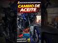 Cambio de aceite MT03 #moto #mecanica #yamaha #viral #parati