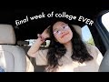 my final week of college EVER | uc berkeley senior