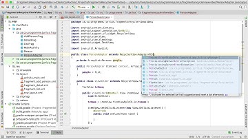 25. Fragments with RecyclerView Part 2 (AS 3.1.3)