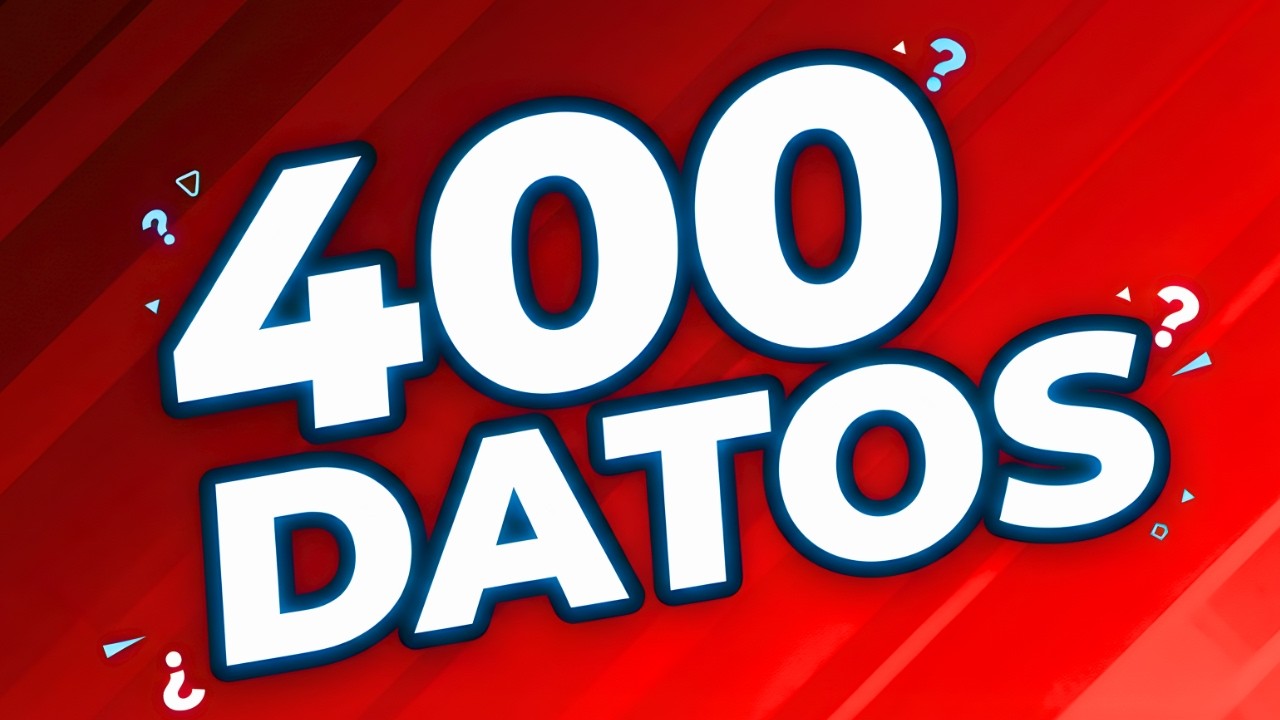 400 DATOS IMPRESIONANTES y COSAS QUE NO SABÍAS ⏰😲