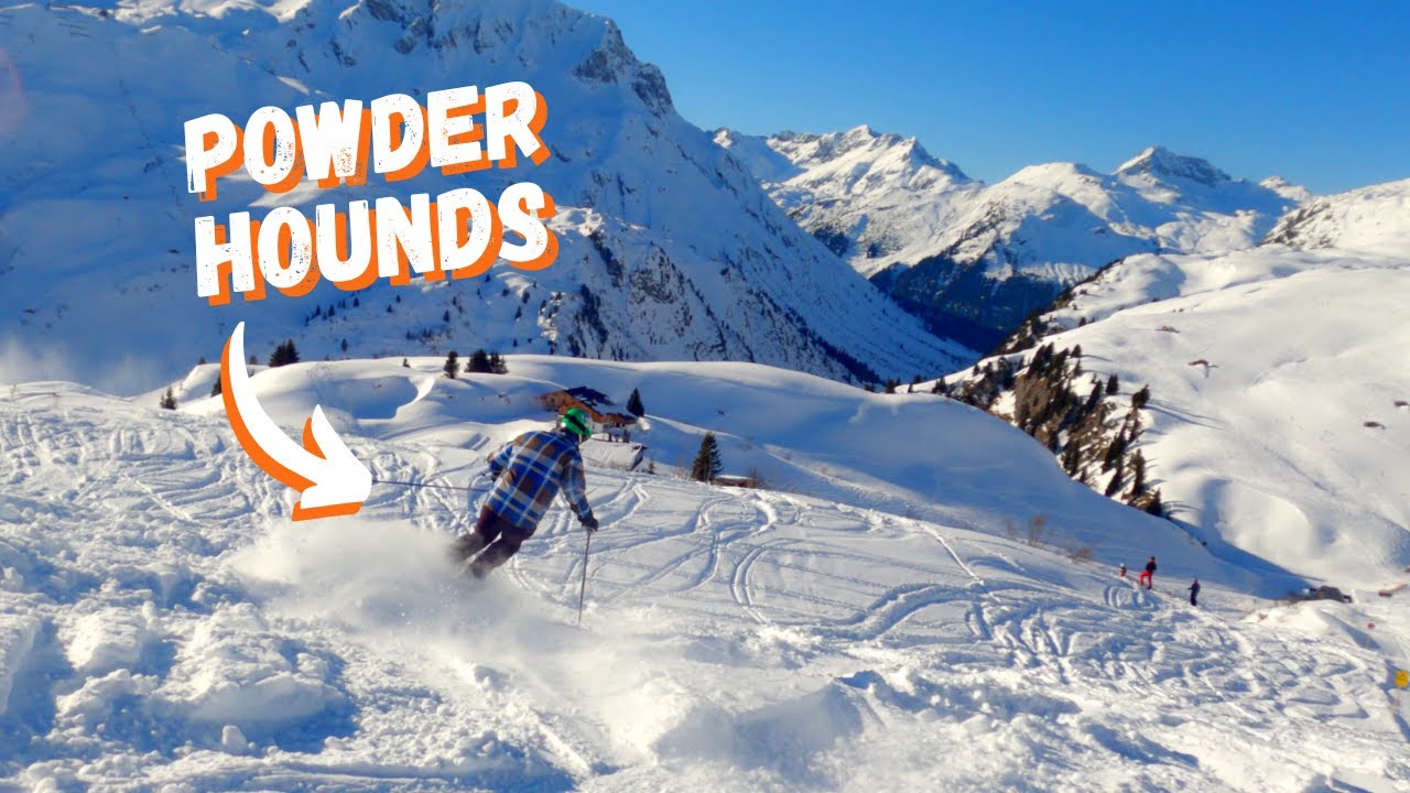 Powder hunting in Austria's LARGEST ski area | Skiing Arlberg, Austria