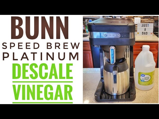 Bunn Csb3t Speed Brew Platinum Thermal 10-Cup Coffee Maker, Grey, 10 Cup