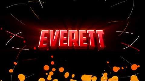 Everett - After Effects [Paid $5.00] Awesome Red Custom 2D Intro!