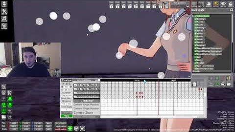 Timeline guide, animating in koikatsu
