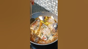 Bún đầu cá ngừ ăn ngon khi nấu lá é, ớt xanh và nước dừa tươi#anngon #shorts