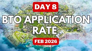 latest Bto Application Rate February 2026 Bto In Singapore day 8 From Hdb