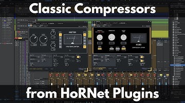 Classic Compressors from HoRNet Plugins | H76 (1176) and H160 (dbx 160)