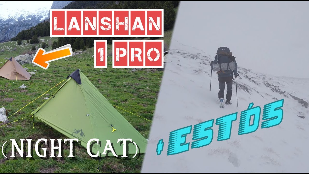 Estrenamos tienda ULTRALIGERA con algo de LLUVIA | Circular al PICO DE ESTÓS | Refugio de la COMA