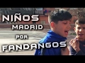 Niños de Madrid cantando por Fandagos en la calle - FLAMENCO LACHÓ 2017-Antonio y Christian