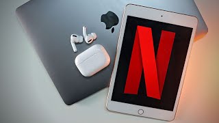 Netflix with Spatial Audio Experience on iPad & Mac