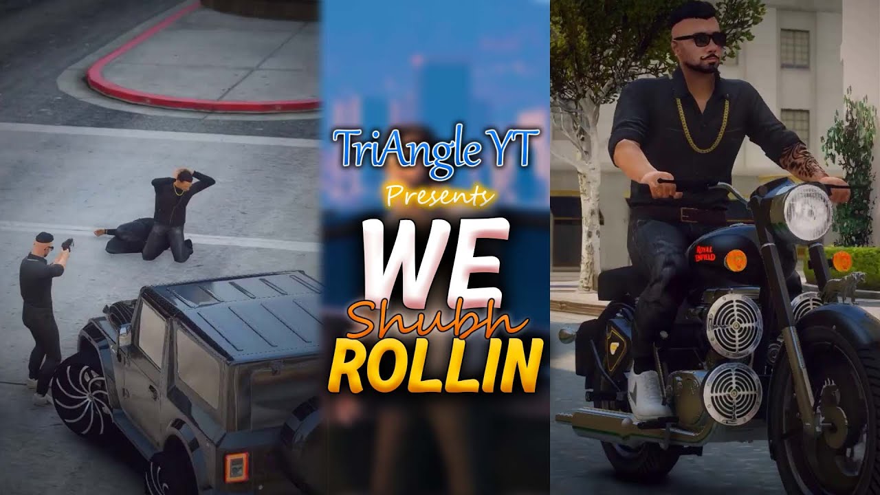 We Rollin | GTA 5 Music Video | Shubh X TriAngle YT