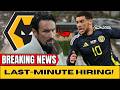 🟡⚫ LAST-MINUTE HIRING LATEST WOLVERHAMPTON NEWS