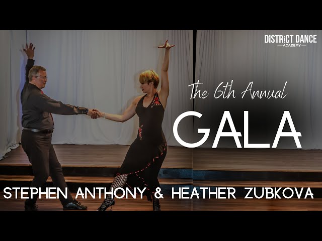 Stephen Anthony & Heather Zubkova
6th Annual Gala Showcase
District Dance Academy
Clearwater, FL