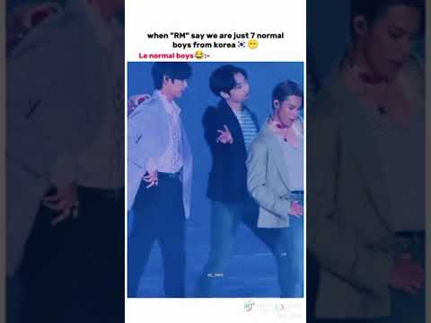 7 NORMAL BOYS FROM SOUTH KOREA 🤣#bts © ® to the owner 🙌