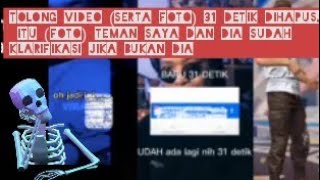 klarifikasi Tik tok viral video 31 detik, 1 dikroyok 6.