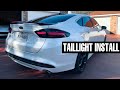 Installing the COOLEST TAILLIGHTS on my Ford Fusion!