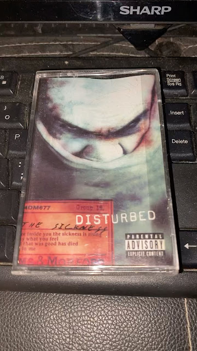 DISTRURBED | THE SICKNESS (2000) DEBUT CASSETTE TAPE ALBUM #disturbed #numetal #sickness #metal