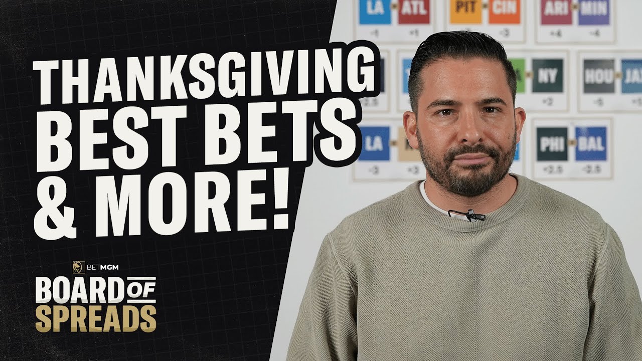 Board of Spreads | 2024 NFL Thanksgiving (ft. Nick Kostos) | BetMGM ...