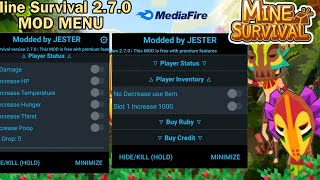Mine Survival Mod Menu 2.7.0 | God Mode, Unlimited Resources, Unlimited Ruby, Unlimited Credit screenshot 4