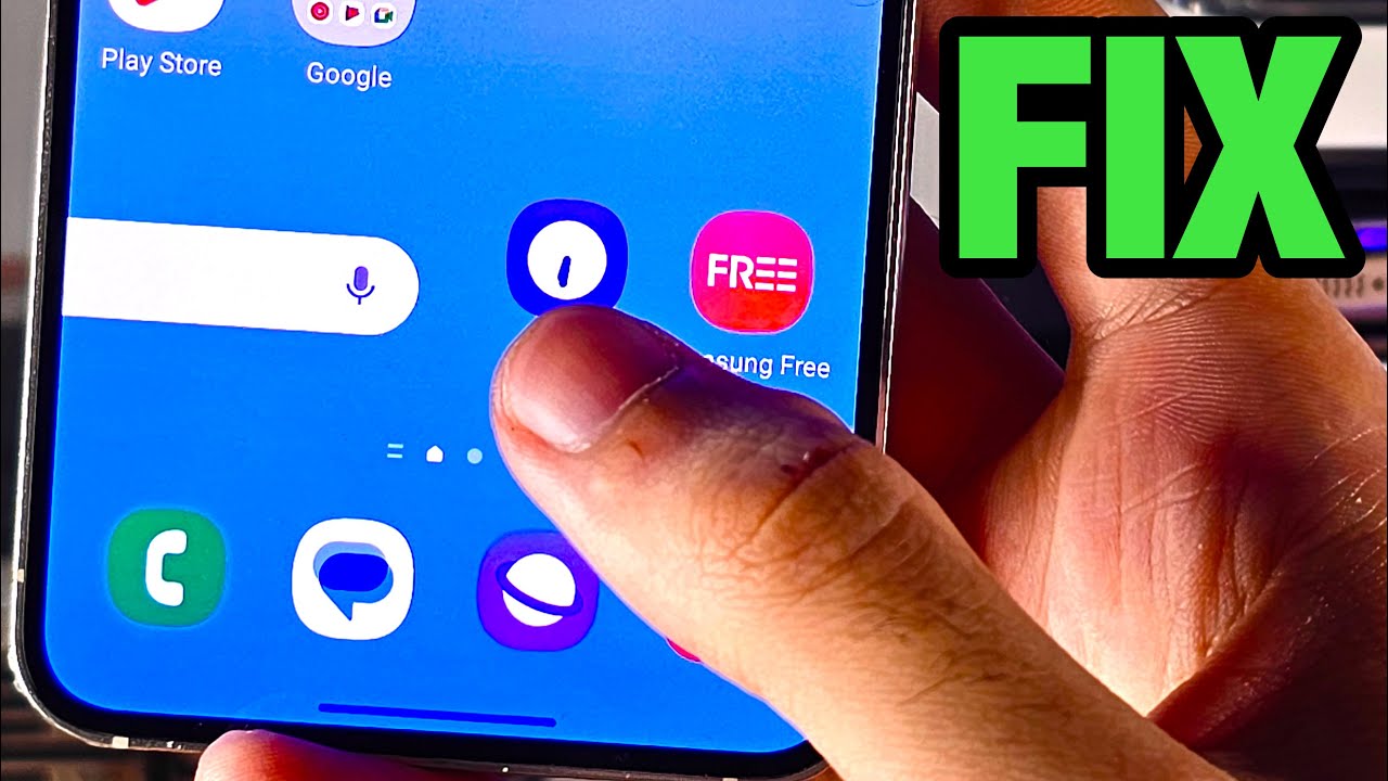 ANY Samsung Galaxy S How To FIX Touch Screen Not Working! - YouTube