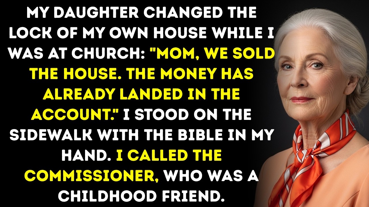 I stood at my front gate, tugging the same key I'd used for 25 years, but the metal wouldn't budge. That's when I saw it—a brand new brass lock gleaming like a slap in the face. My daughter Chloe...
