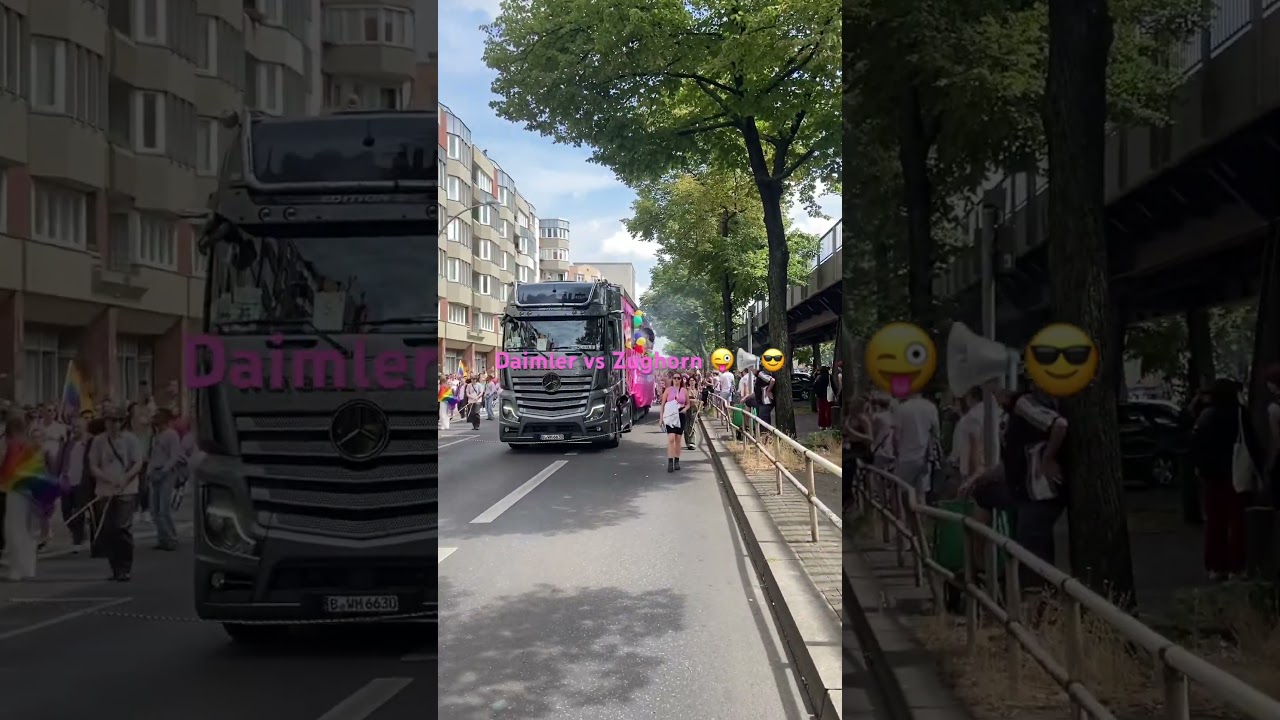 Daimler vs Zughorn 🚂CSD Berlin 2023
