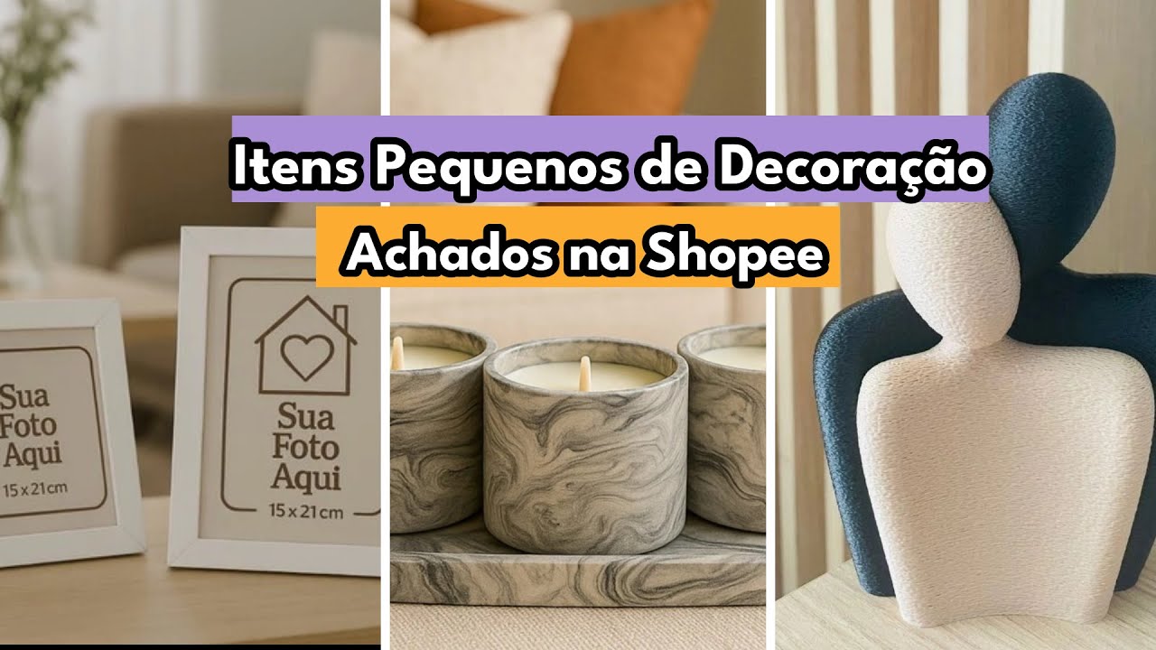 👉 Pequenos achadinhos da Shopee que valorizam a decoração da casa