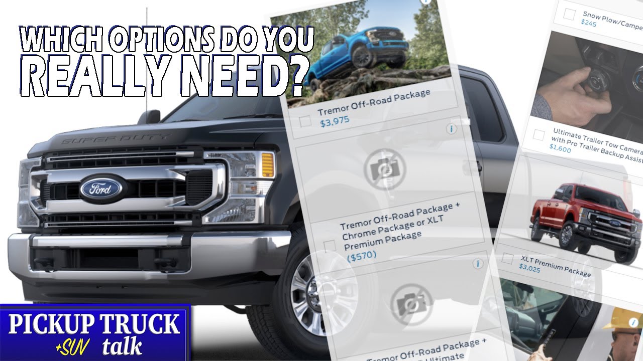 Viewer Question Ford F350 Build Options Explained Youtube