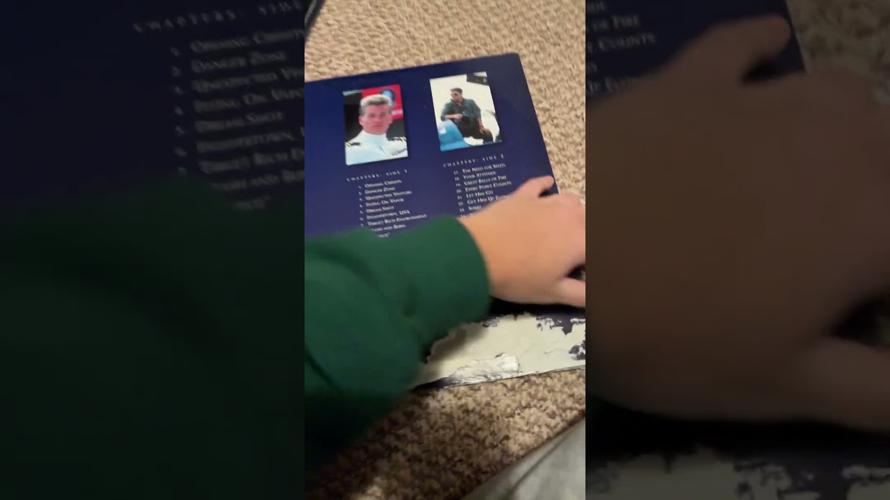 Top gun US lazerdisc overview (note I don’t own a lazerdisc player)