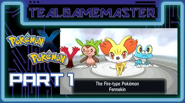 Pokemon X and Y - Part 1: A New Journey Begins - Choosing My Starter - Fennekin!