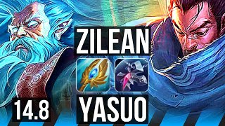 ZILEAN vs YASUO (MID) | Rank 2 Zilean, 2/1/17 | BR Grandmaster | 14.8