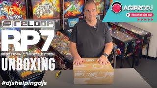 RELOOP RP-7 Professional 7" Direct-Drive DJ Turntable Un-Boxing | agiprodj.com