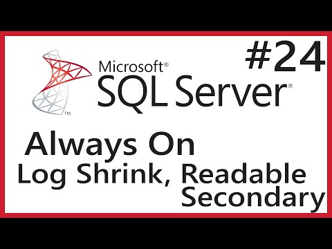 Always On Log Yönetimi ve Shrink İşlemi  | MSSQL Server Eğitimi | 24. Ders