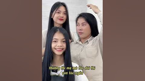 3 mẹ con đi cắt tóc và cái kết- 1900 HAIR