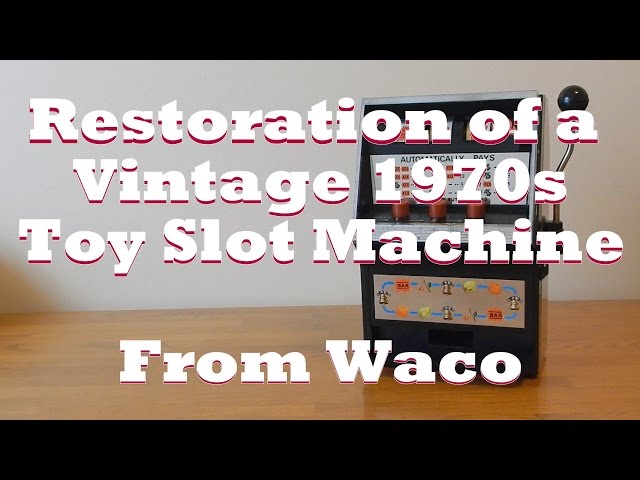 How to Replace a DC Hobby Motor in a Vintage Toy Slot Machine by