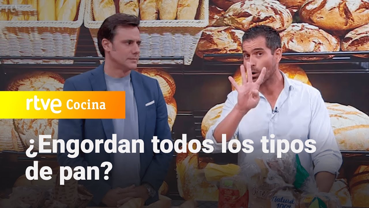 ¿Engordan todos los tipos de pan?  - Mejor Contigo | RTVE Cocina